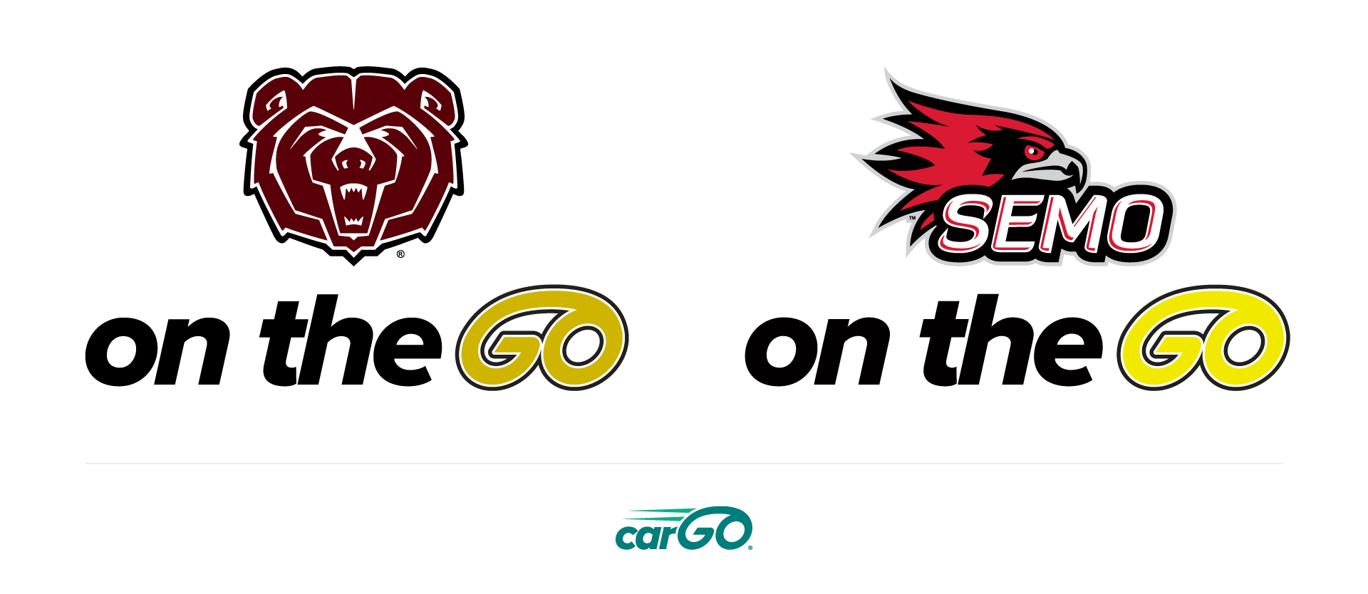 MSU on the GO and SEMO on the GO logos