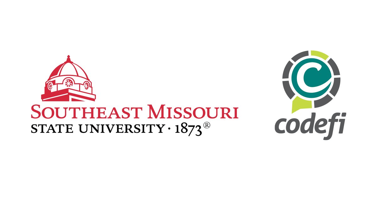 Southeast Missouri State University and Codefi logos